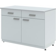 Стол-тумба лабораторный с дверками ЛК-900 СЛ-Т (С ЯЩИКОМ)